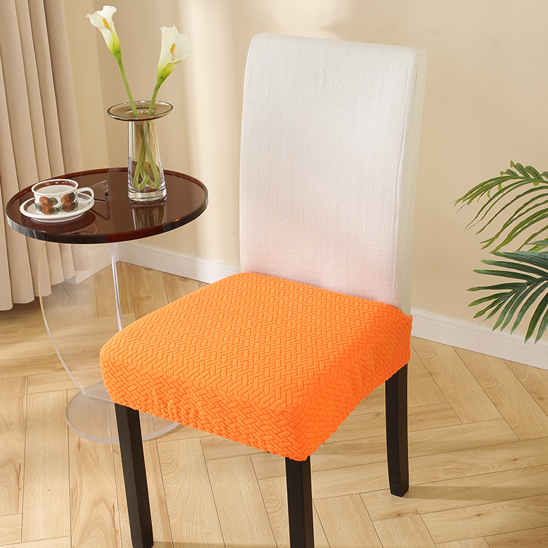 Cubierta de asiento de silla jacquard engrosada cubierta de asiento universal cubierta de silla antideslizante cubierta de silla dividida hogar cojín de silla a prueba de polvo