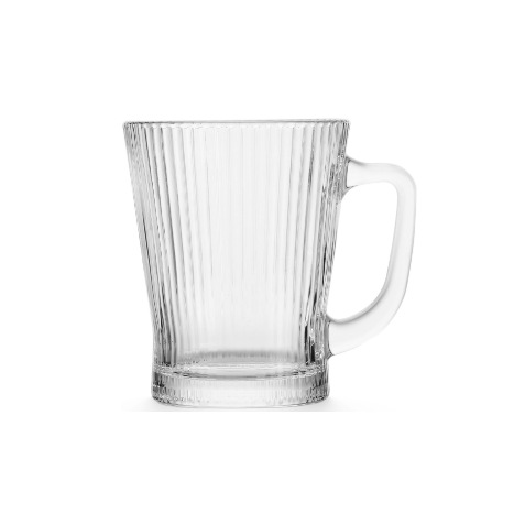 Taza de cerveza creativa taza de cerveza taza de leche taza de jugo taza de vidrio casera taza de agua con mango comercial logotipo al por mayor