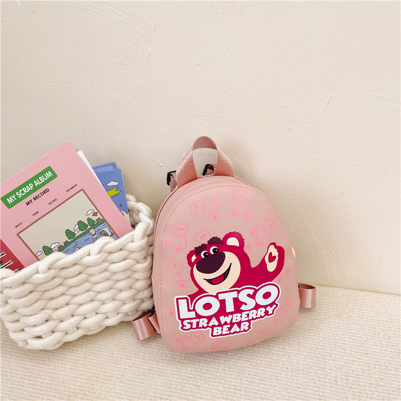 Nueva mochila infantil con estampado de dibujos animados