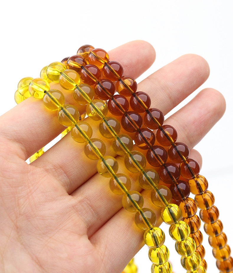 Fashion Solid Color Beaded Unisex Bracelets 1 Piece