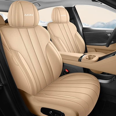 Aian Ut Parrot Dragon Special Car Seat Cushion, Universal for All Seasons, Fully Enclosed Seat Cover, Breathable Leather Cushion Interior (Modelə uyğun (Original) oturacaq örtükləri) - light-brown-standard-edition-remarks-model-year-rear-half-package