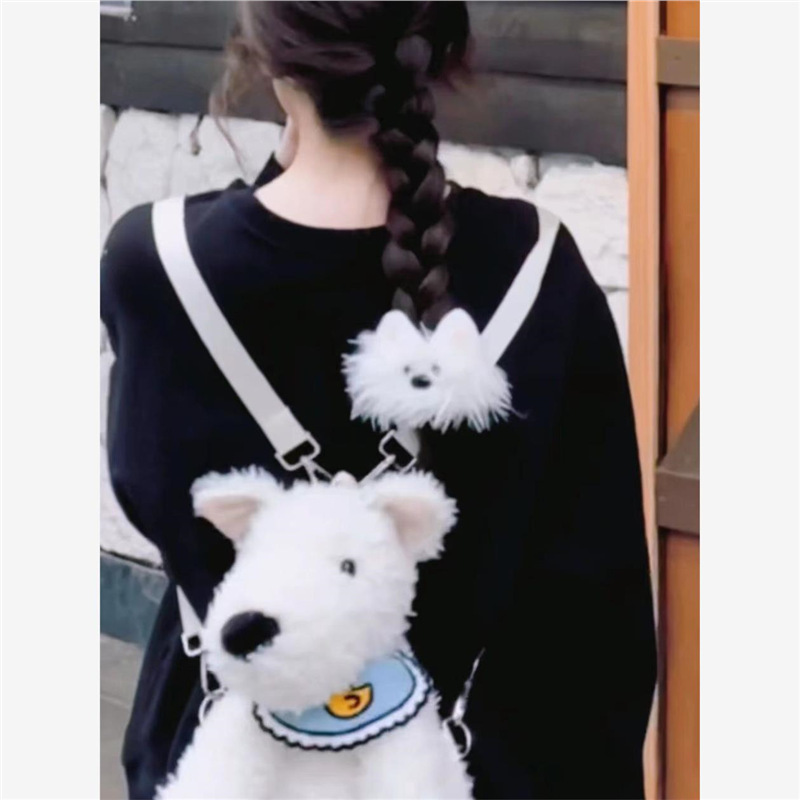 ウエストハイランドヘアクリップ、かわいいぬいぐるみ子犬、ポメラニアン、サモエド、前髪クリップ、サイドクリップ、BBクリップ|undefined