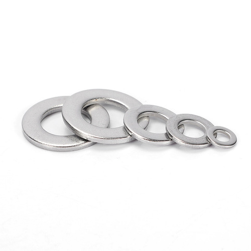Manufacturer direct sale 304 stainless steel GB97 flat gasket flat washer for fixing enlarged gasket M4-M10