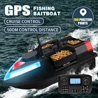 Шорт-корабль GPS Smart 100 Point Позиционирование Sancang Автоматическая обратная рыбалка с дистанционным управлением Fishing BaitBoat