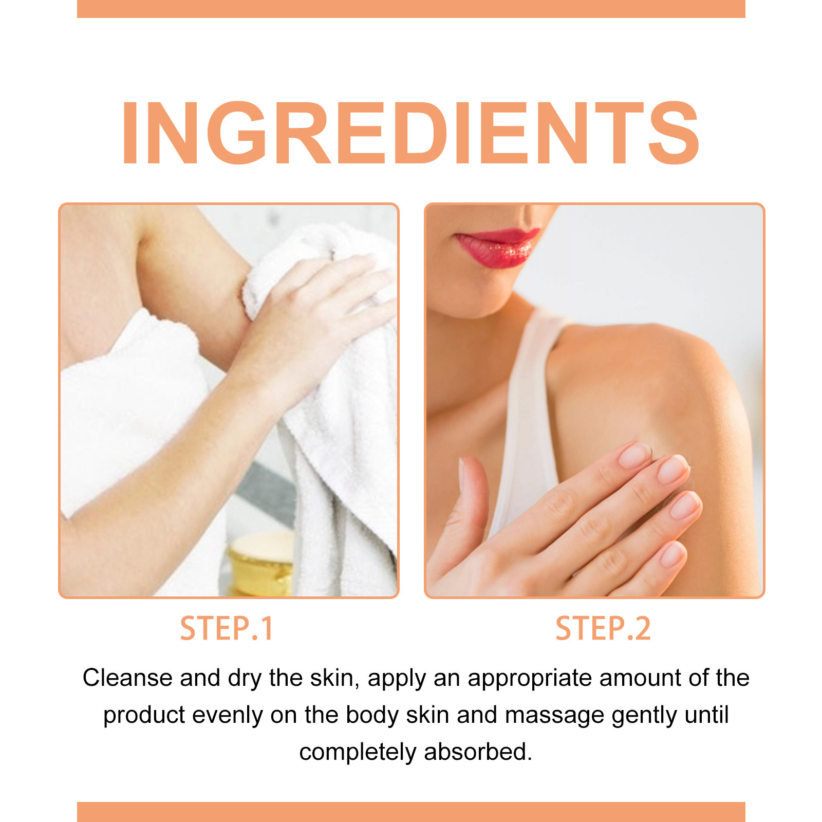 Λοσιόν σώματος West&Month Brightening για λεύκανση δέρματος, ενυδάτωση, λεύκανση και ομορφιά_voghion.com