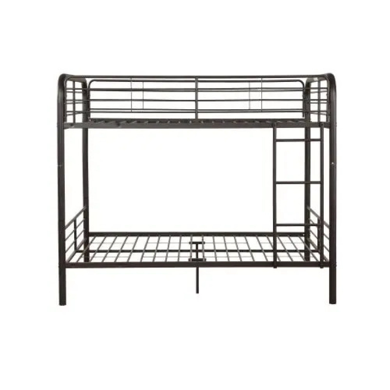 Bunk bed with iron frame for staff dormitories, standard size, thickened, suitable for school dormitories and construction sites