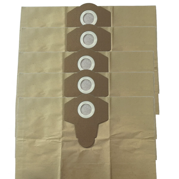 1 pack of 5 WD2S paper dust bags