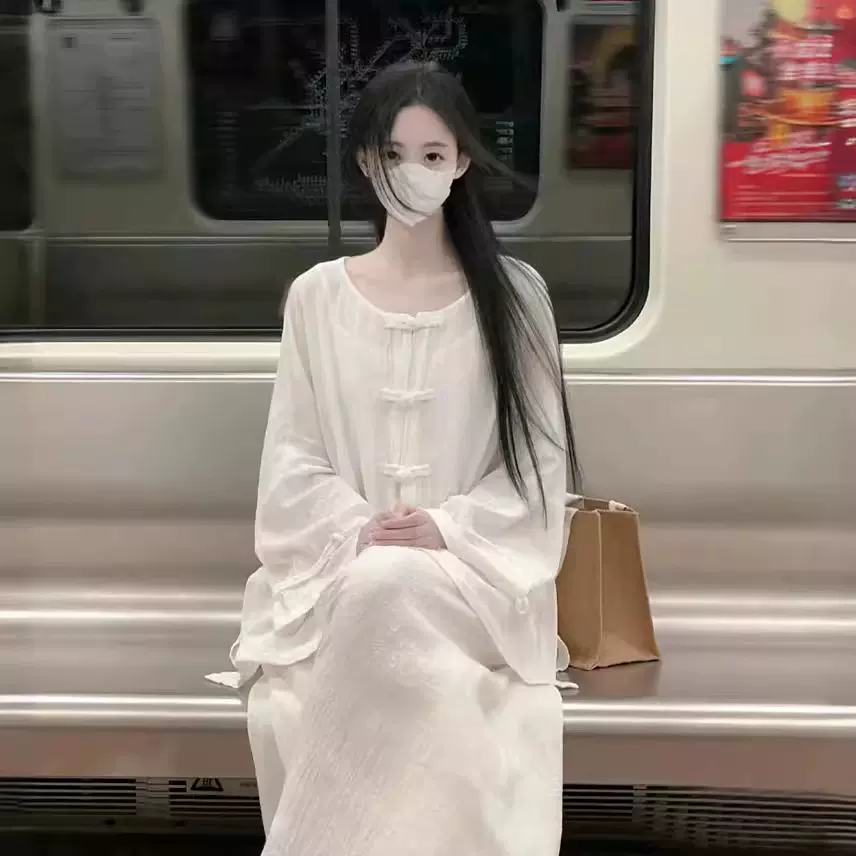 2024新款棉麻女装禅意新中式清冷风棉麻开衫防晒外搭