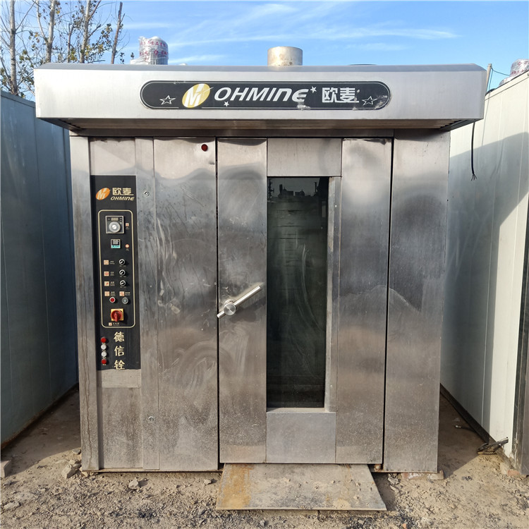 二手32盘热风旋转烤炉 大型红薯烤炉大容量地瓜烤箱红苕烤炉 回收