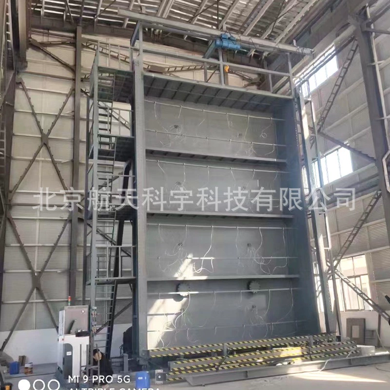 6m * 9m Оборудование для четырехкратного обнаружения стеклянных штор 10m * 16m Архітектурный четырехместный детектор стеклянных штор