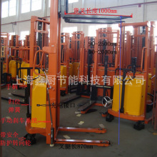 鑫烨半全电动堆高叉车 商用轻型步行式1吨1.5吨2吨 半电动堆高车