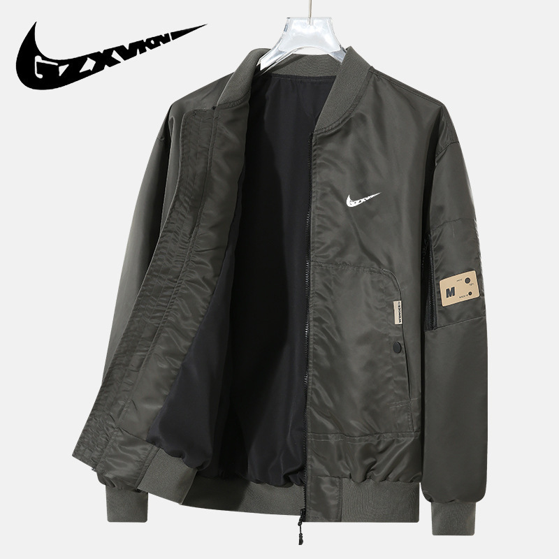 2026 Men's Spring and Autumn Korean Style Trendy Baseball Jacket Cool Casual Outerwear for Autumn and Winter Men's Jacket