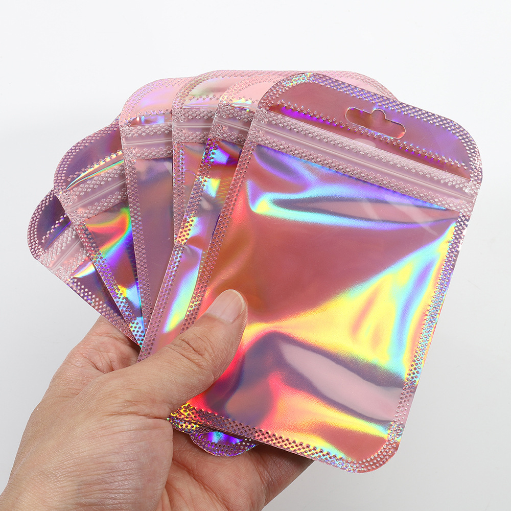 95g Weight Jewelry Packaging Bags Classification 50 PCS/Package Quantity Daily Occasion Plastic Material Solid Color Pattern 50 PCS/Package Plastic Daily Solid Color Jewelry Packaging Bags 4