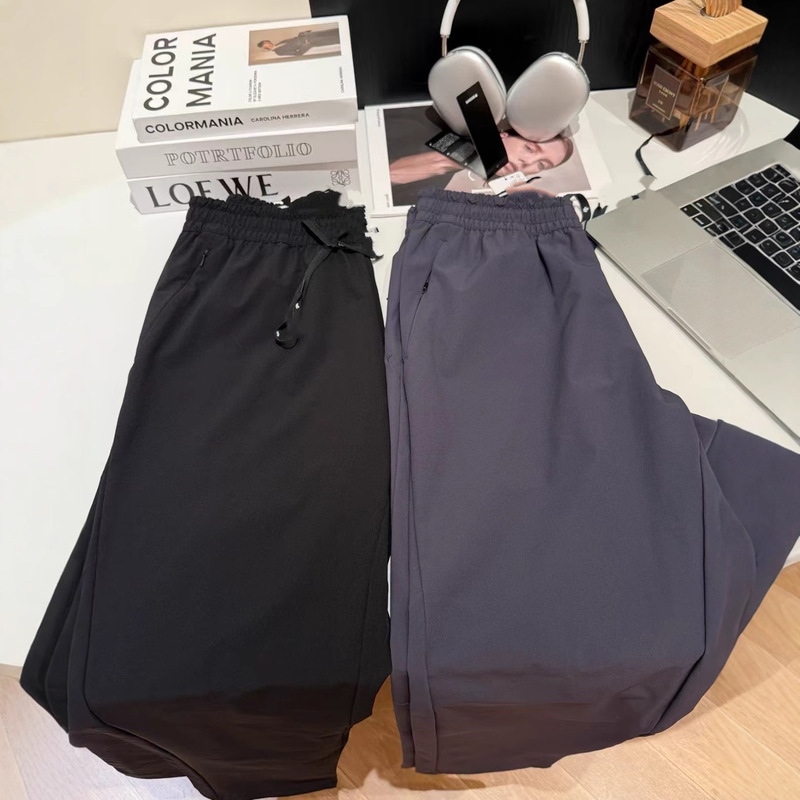 032259  箭头秋季新品男士立体剪裁休闲百搭梭织运动两色长裤2025|undefined