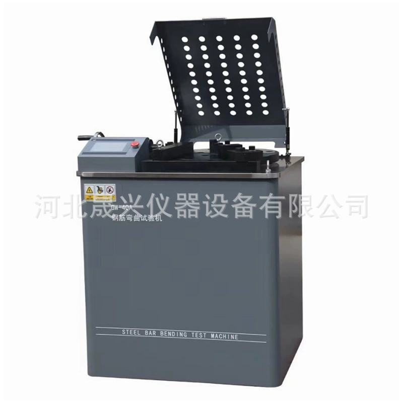 Стальной прут машины испытания стального прута GW-40 новый стандартный передний и обратный гнуть повторил изготовители машины испытания на изгиб