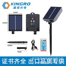 太阳能灯串控制器皮线灯户外G40露营串灯ST38铜线灯麻绳彩灯网灯