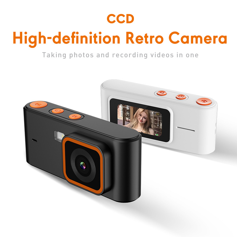 Cross-Border Digital Camera with Various Retro Filters, Student Party Photo and Video Hd Ccd Pocket Dv Camera