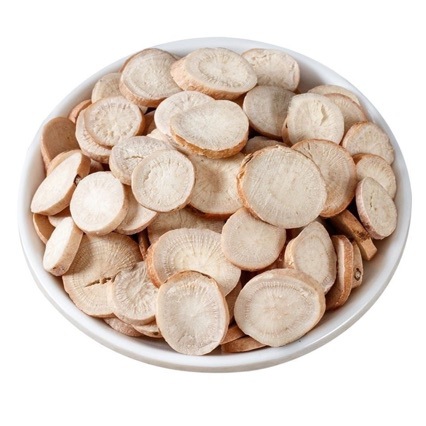 Bai Shao Slices (Paeonia lactiflora) — Sulfur-Free Dried White Peony Root, 1000g in use