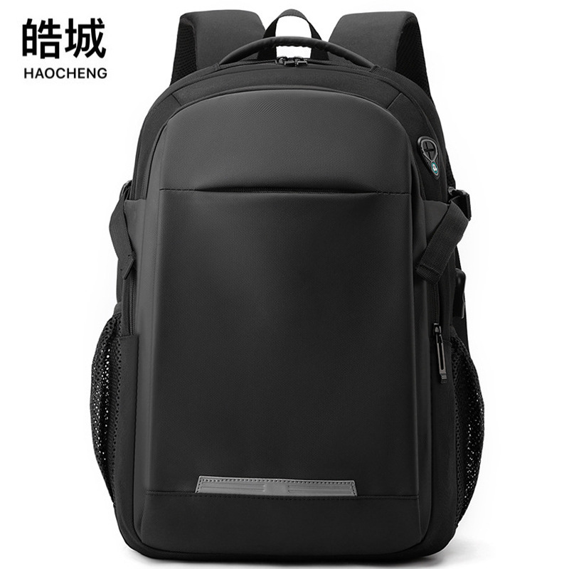 Mochila de hombre de negocios al por mayor transfronteriza de nuevo estilo, bolsa de computadora multifuncional de gran capacidad, mochila de viaje de almacenamiento al aire libre