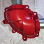 沟槽卡箍专用修补器 消防管道弯头三通补漏夹具铸铁卡箍夹具