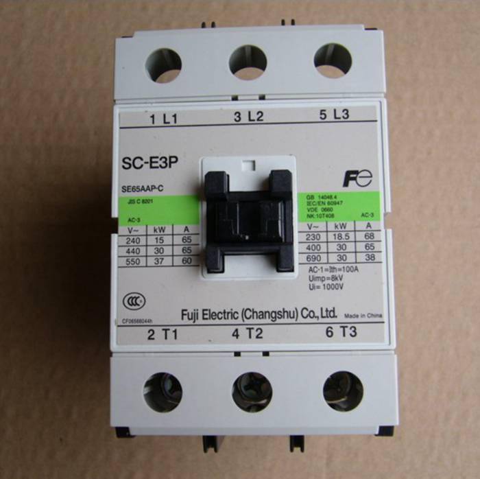 Changshu Fuji AC contactor SC-E02/E03/E04/E05/A/E02A/ AC220V agent