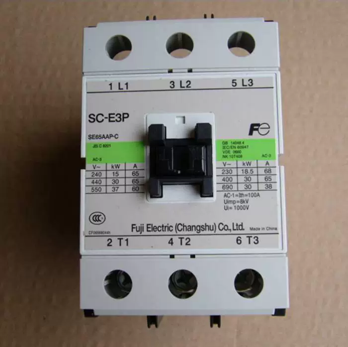 Changshu Fuji AC contactor SC-E02/E03/E04/E05/A/E02A/ AC220V agent