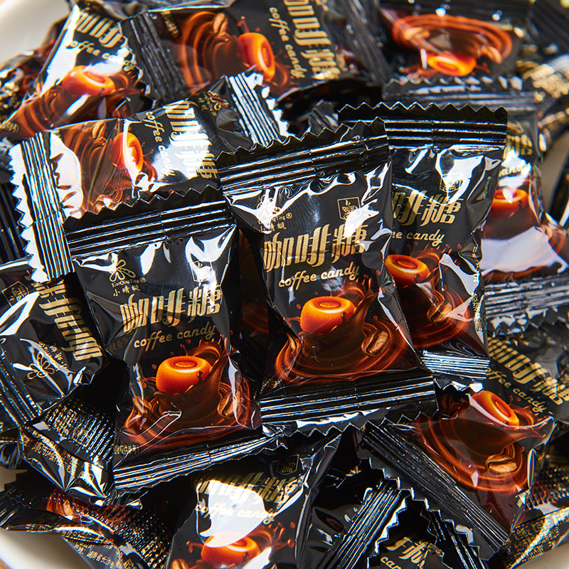 Espresso Candy Hard Candy Black Coffee Flavor Internet Celebrity Casual Snacks Wholesale Wedding Candy Independent Small Packaging