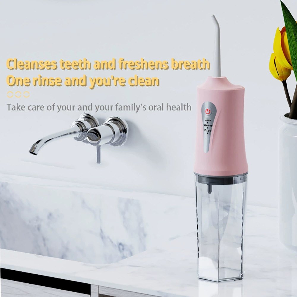 Cross -border distribution portable household electric tooth tooth waters waterproof pulse cleansing tooth cleaner tooth flusher