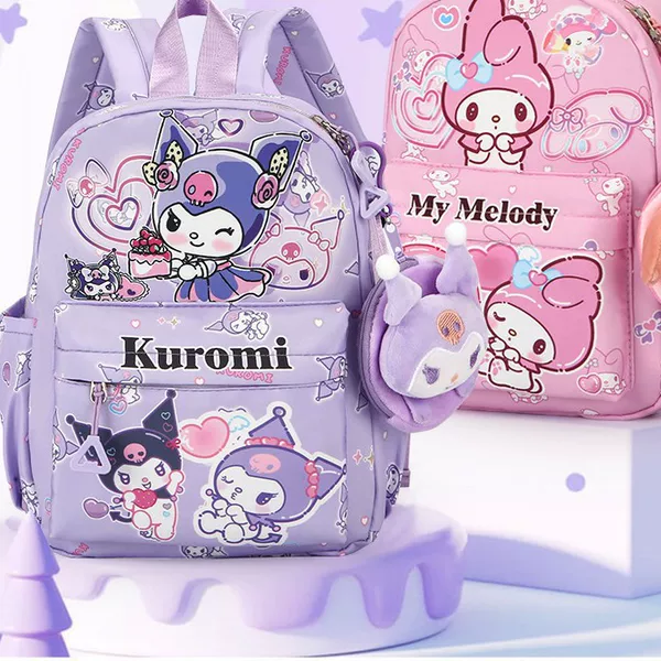 2025 New Cartoon Boys and Girls Baby Small Class Kindergarten School Bag Casual Backpack Cute Children's School Bag