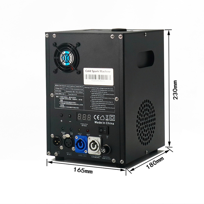 舞台电子喷花机上喷下喷烟花机庆典开业婚礼派对礼花机电子冷焰火