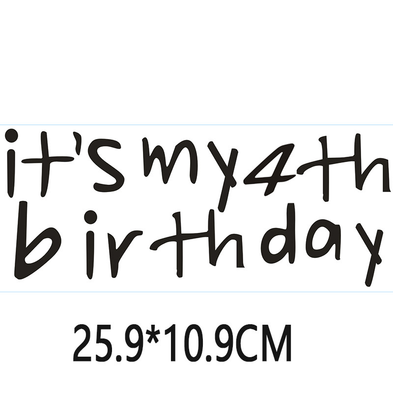 气球贴纸铝膜球波波球装饰贴happybirthday气球配件生日氛围布置|undefined
