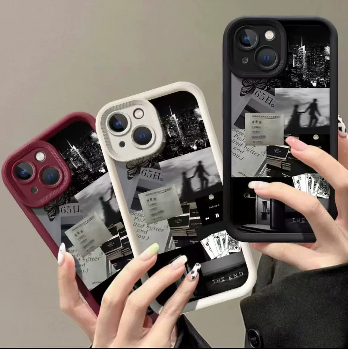 Чехол для телефона Apple iPhone 16 ретро чёрный, 16 Pro Max, стильный