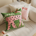 多巴胺抱枕沙发客厅靠垫腰靠方形车用床头靠枕卡通可爱抱枕套批发