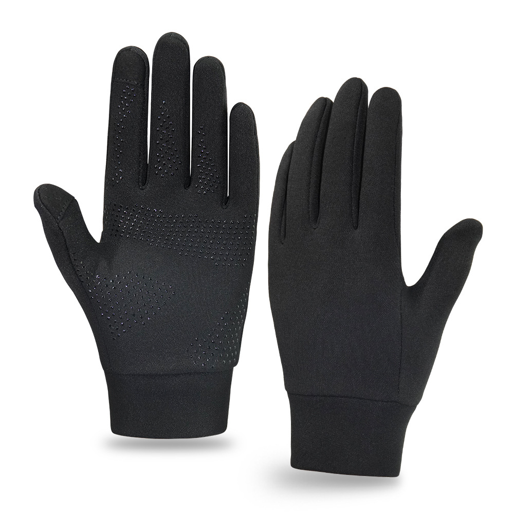 Cycling windproof gloves Winter fleece thickened windproof bicycle cold touch screensaver warm gloves cycling_maomaolike.com