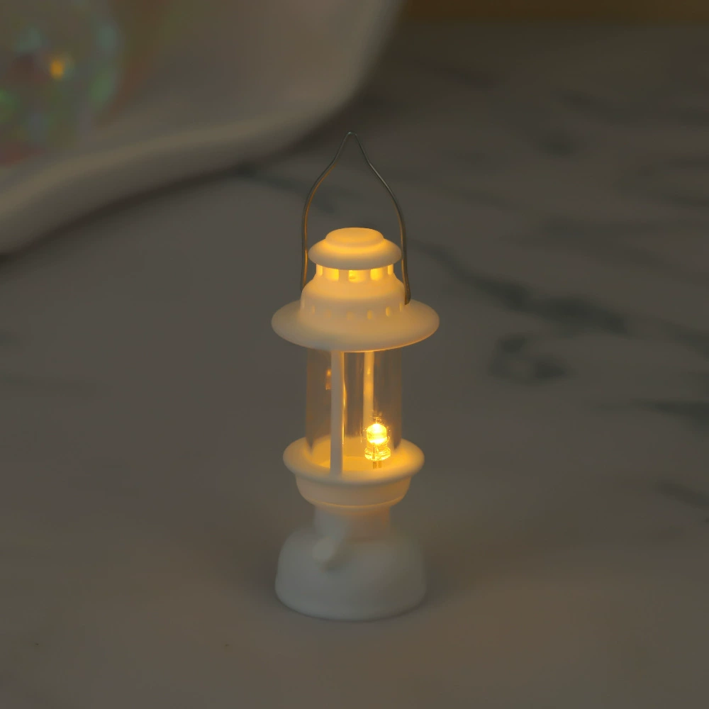 Retro small LED pony, electronic candle, night light, decorations, lights