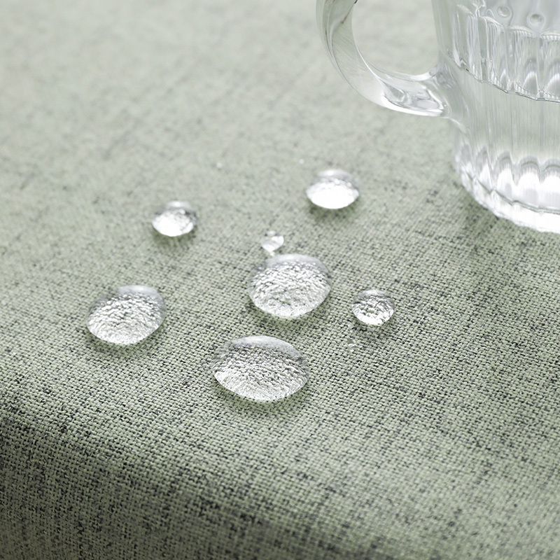 Waterproof, Oil-Proof, Heat-Resistant, No-Wash, Fresh Style Rectangular Tablecloth for Coffee Table and Dining Table, Beiyinque