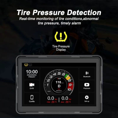 Hicarwifi 2K High Definition Dual — Motorcycle driving recorder