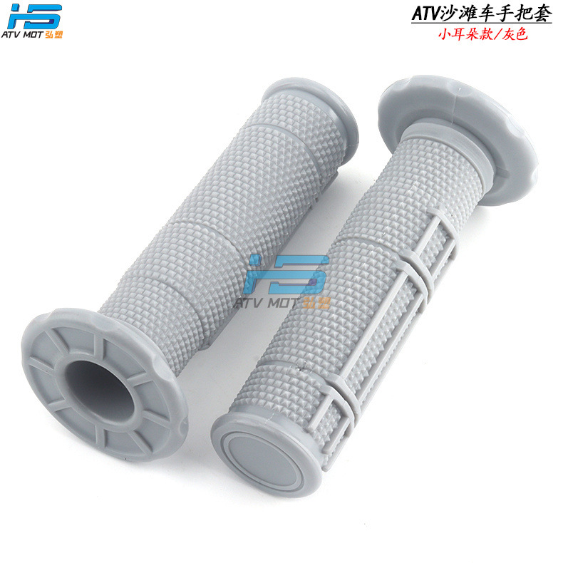 Off-road motorcycle beach car accessories 22mm handle rubber soft handle set throttle handle set unexpectedly technical rubber grip set