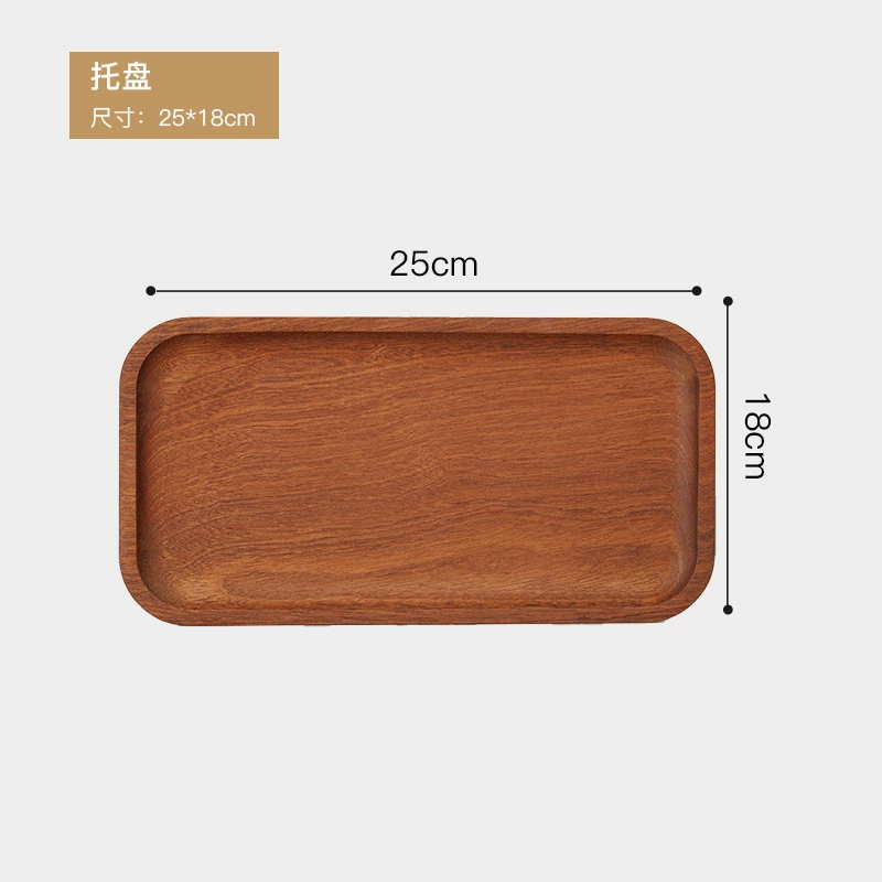 Wooden cutting board for home, bread board, cake platter, fruit chopping board, dormitory wood board, tea restaurant steak board