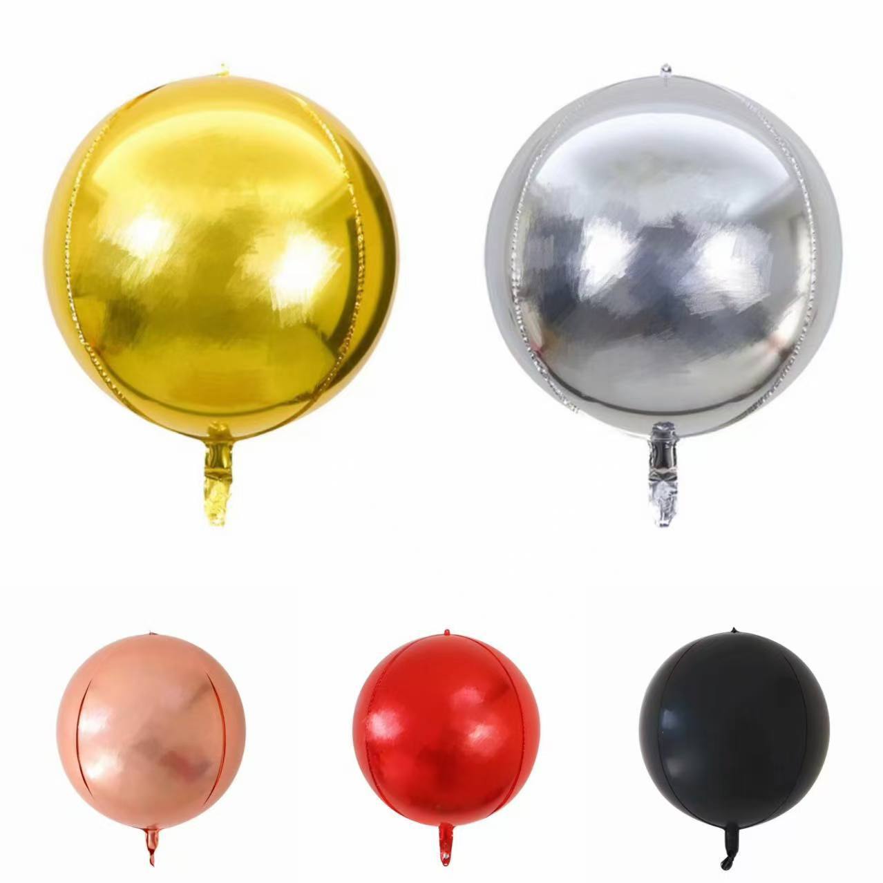 10 inch/15 inch/18 inch/22 inch/32 inch 4D aluminum balloon children's birthday party decoration balloon