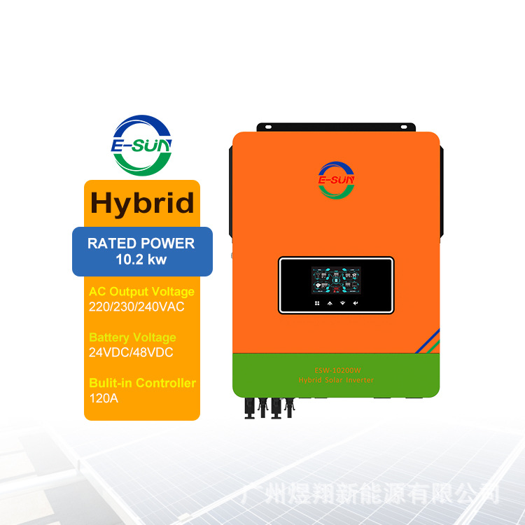 Inversor de almacenamiento de energía fotovoltaica de 10kW con descuento por compra al por mayor, compatible con baterías de litio, admite monitoreo por WiFi, listo para entrega inmediata.