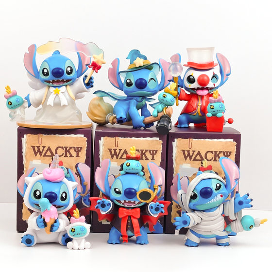 Stitch Funny Diary 2.0 Blind Box Hand-made Star Baby Stitch Peripheral Doll Cartoon Ornaments Model
