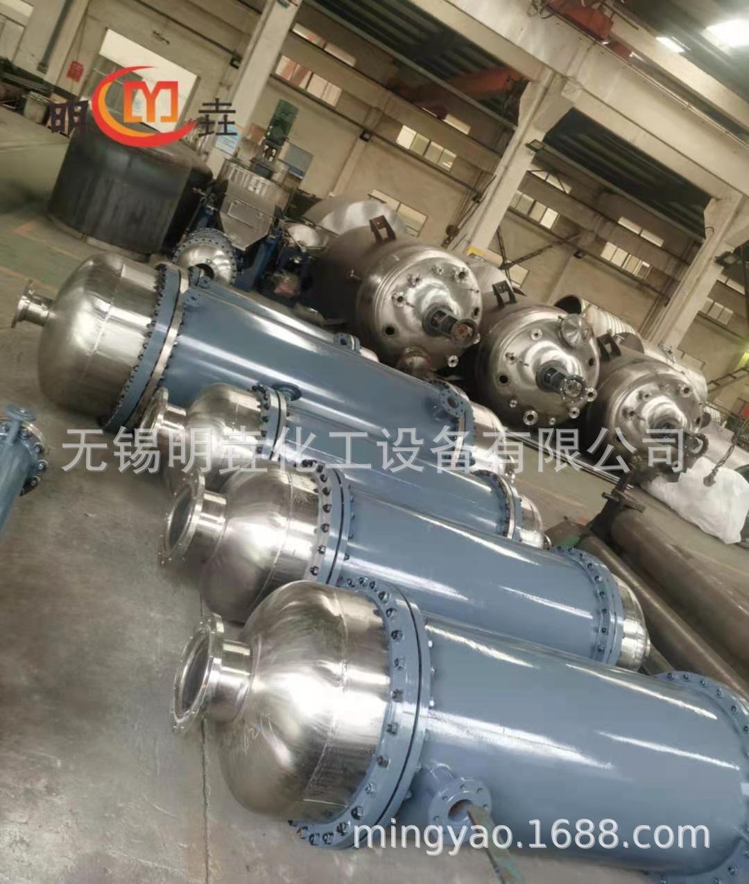 供应不锈钢U型管换热器管板换热器 明垚列管式换热器螺旋板换热器