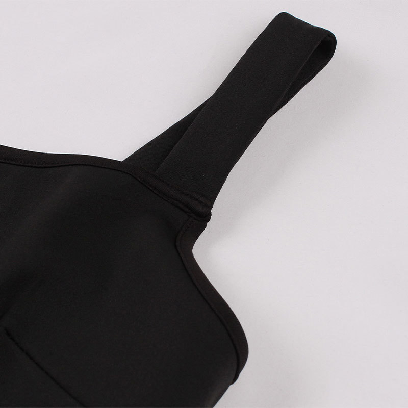 Women's Clothing sling one shoulder neck waist slim lady like medium length swing _mkmklike.com