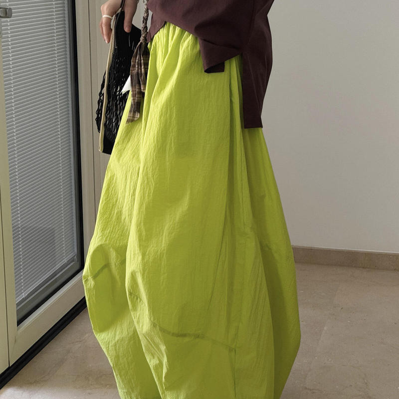 【Japanese-Style Fresh and Simple】Thai-Style Dopamine Wide-Leg Sleep Pants 2025 New Summer Large-Size Cotton Pants