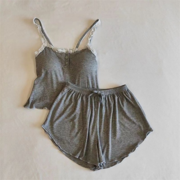 3093 회색 옷 회색 바지 (가슴 패드 포함)