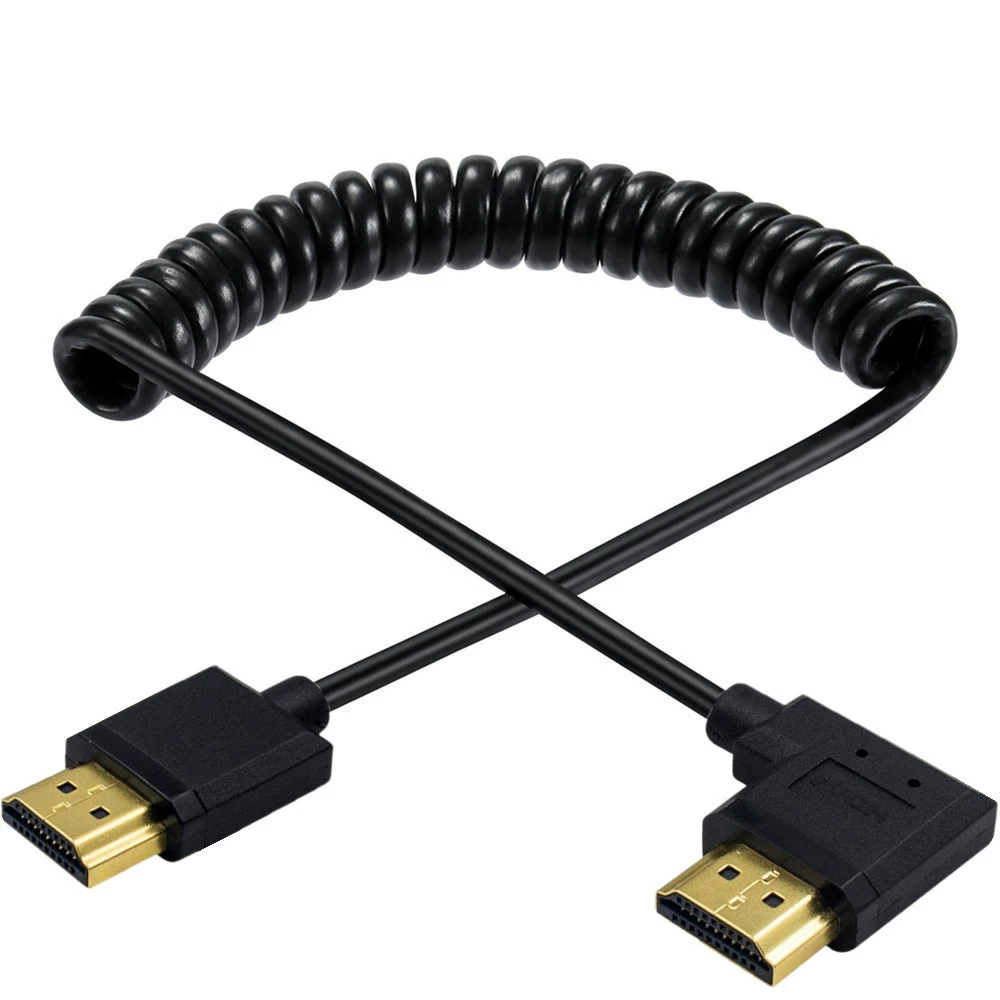 Экстремальный HDMI-кабель версии 2.0 с высокой четкостью 4K2K@60Hz HDMI HD сверхтонкая пружинная расширительная линия