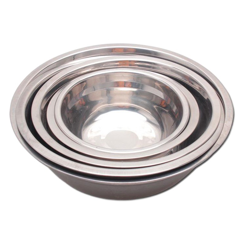 Stainless steel basin wholesale thickened stainless steel soup basin household commercial kitchen multi-purpose basin stainless steel basin vegetable basin