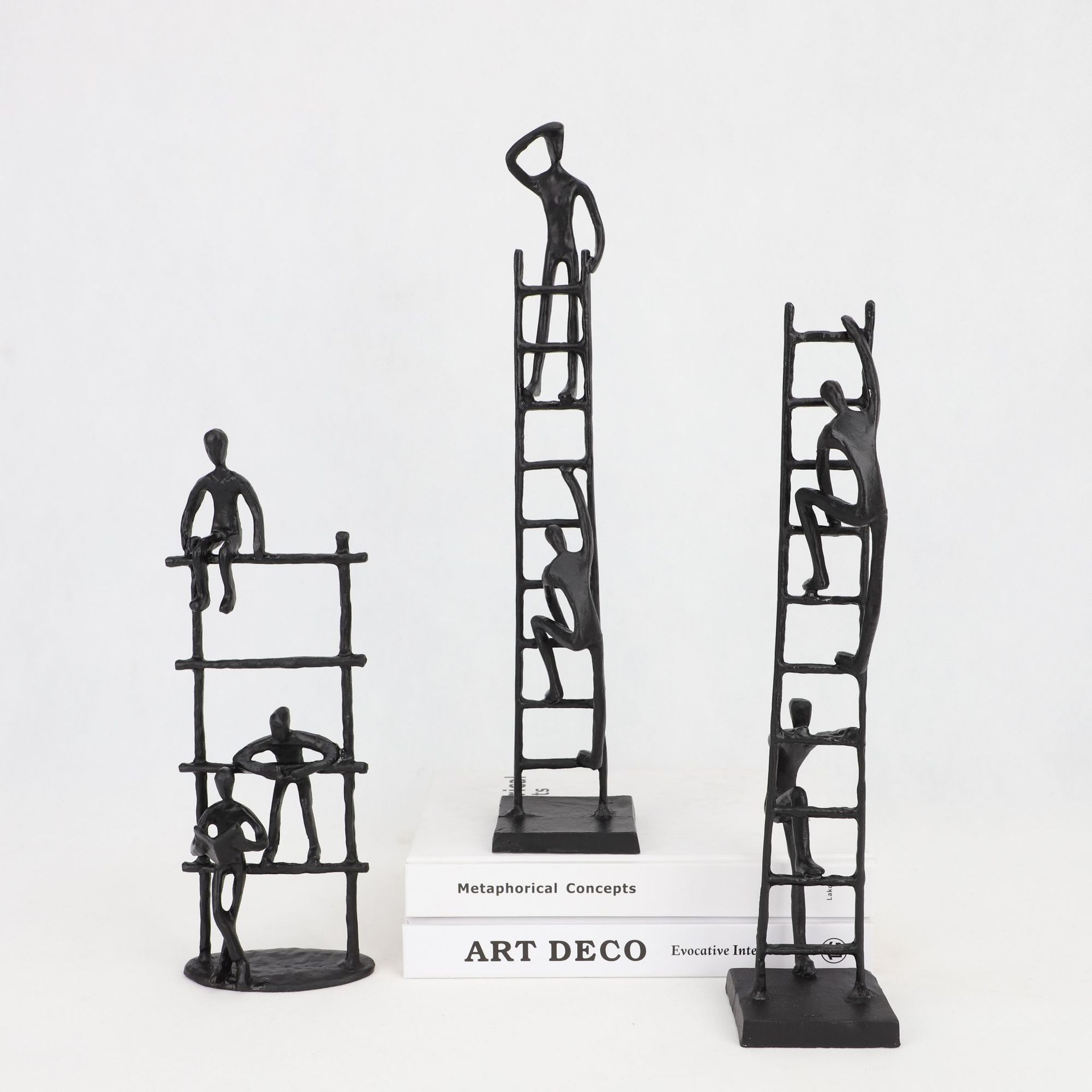 Modern metal black creative decorations for home use for living room