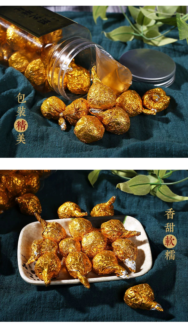 Ready to Eat Black Sesame Balls Nine Steam Nine Sun Processing 300g Individually Wrapped Herbal Wellness Balls preparation